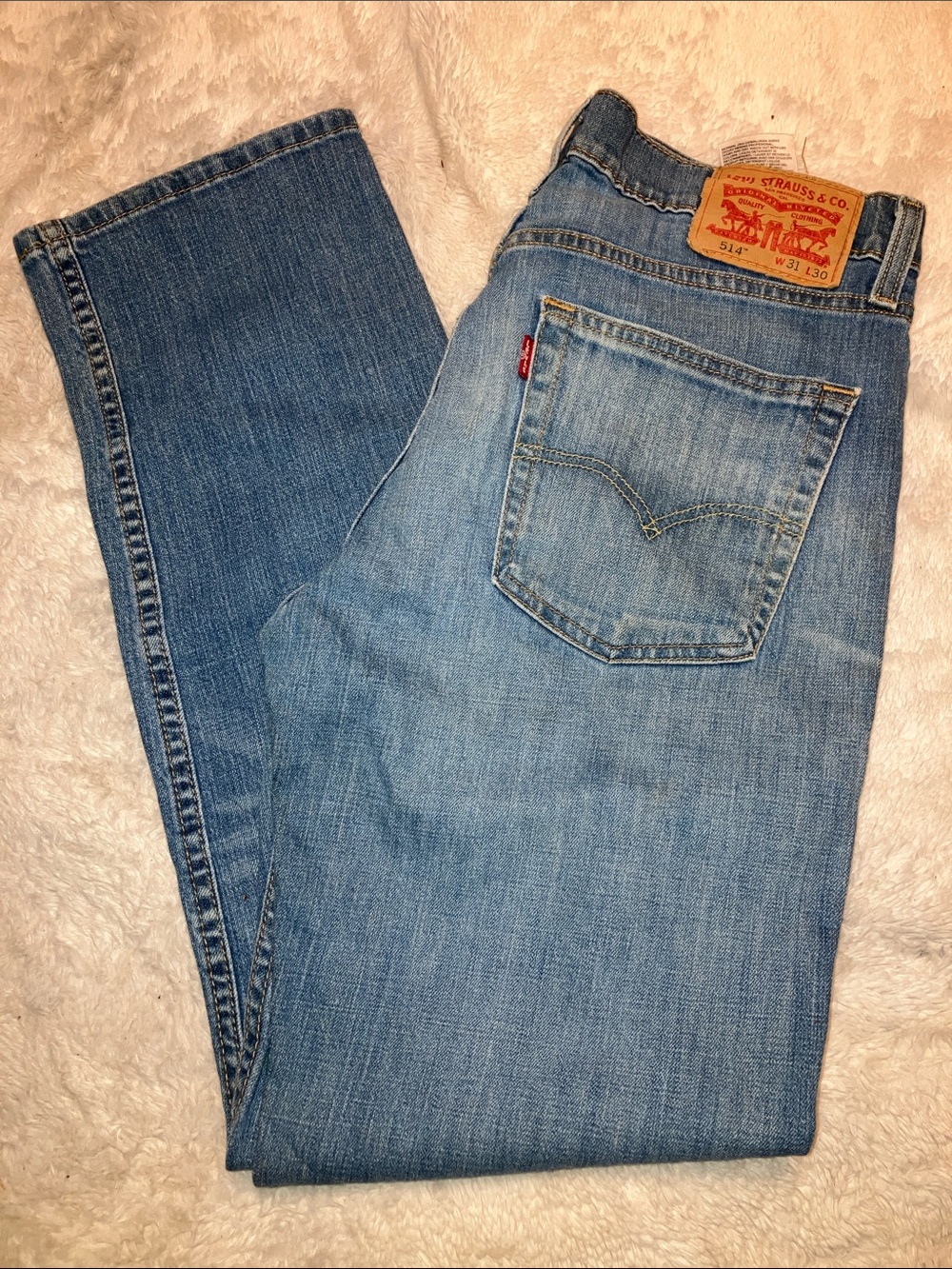 Levi's Men's Medium Blue Straight Jeans